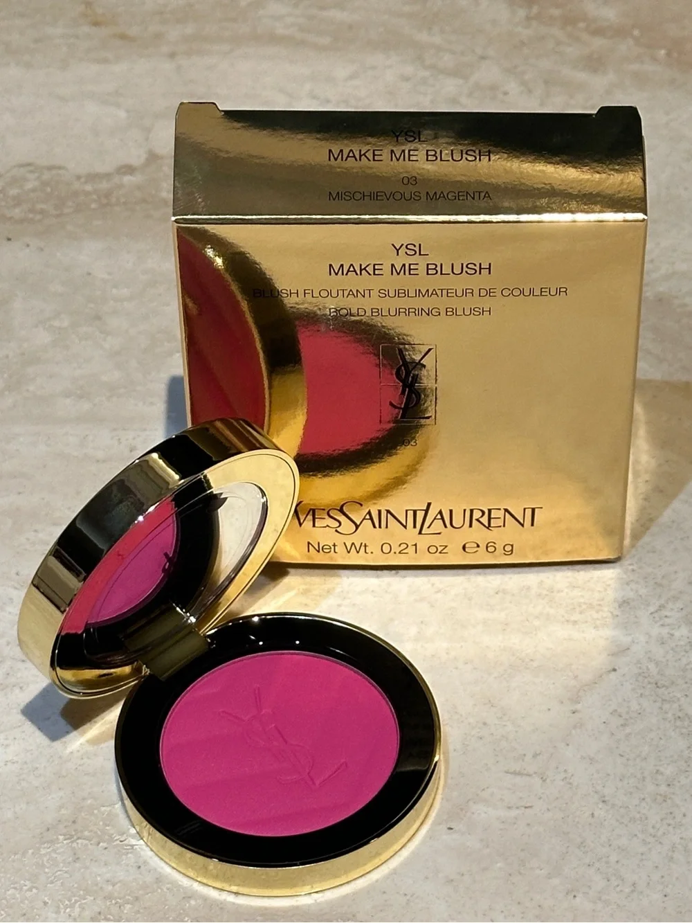 YSL Make Me Blush 03 Mischievous Magenta